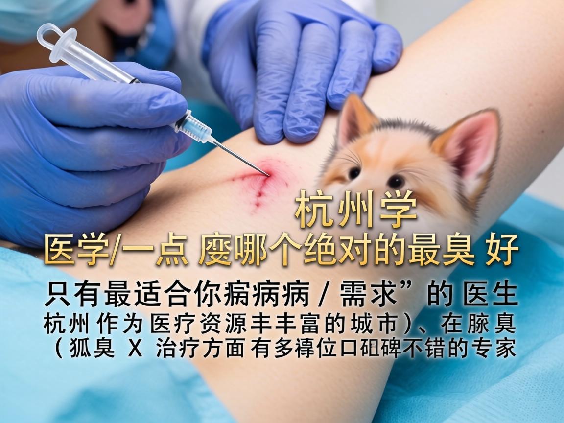 针对杭州狐臭手术哪个医生最好这个问题,需要明确一点,医学上没有绝对的最好,只有最适合你病情和需求的医生。杭州作为医疗资源丰富的城市,在腋臭(狐臭)治疗方面有多位口碑不错的专家 针对杭州狐臭手术哪个医生最好这个问题,需要明确一点,医学上没有绝对的最好,只有最适合你病情和需求的医生。杭州作为医疗资源丰富的城市,在腋臭(狐臭)治疗方面有多位口碑不错的专家