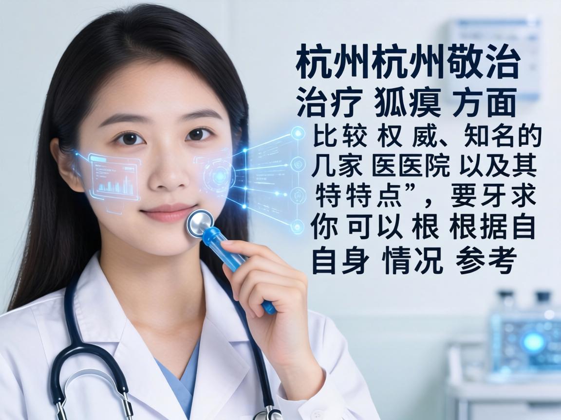 以下是杭州在治疗狐臭方面比较权威、知名的几家医院及其特点,你可以根据自身情况参考 以下是杭州在治疗狐臭方面比较权威、知名的几家医院及其特点,你可以根据自身情况参考