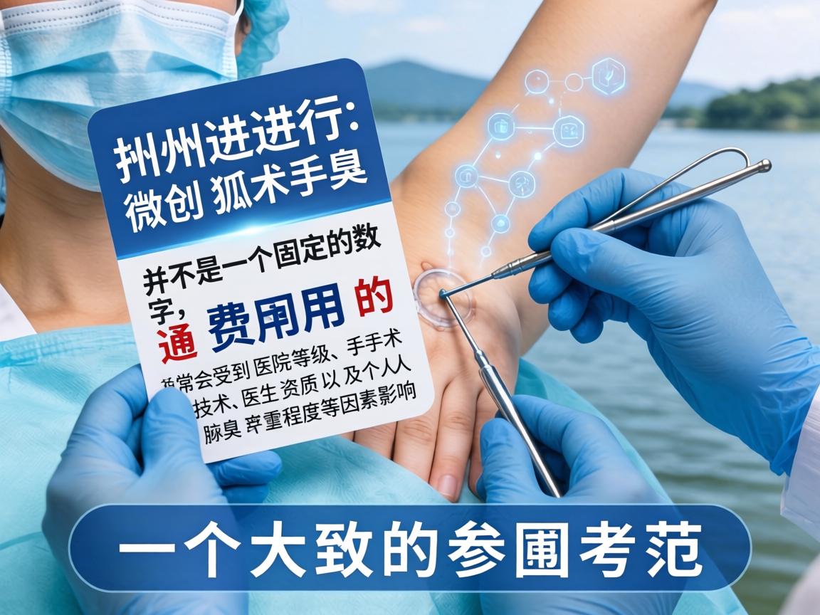 在湖州进行微创狐臭手术的费用并不是一个固定的数字，通常会受到医院等级、手术技术、医生资质以及个人腋臭严重程度等因素影响。以下是一个大致的参考范围