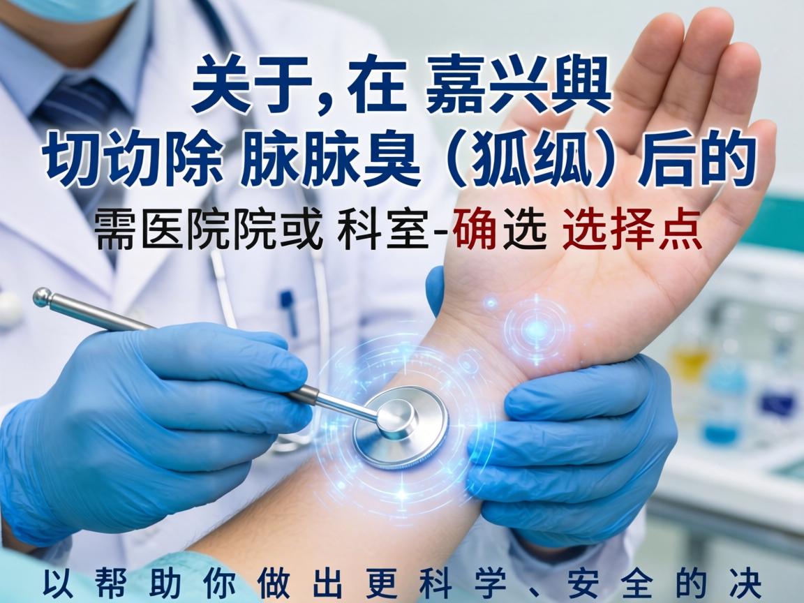 关于在嘉兴切除腋臭（狐臭）的医院或科室选择，需要明确以下几点，以帮助你做出更科学、安全的决策