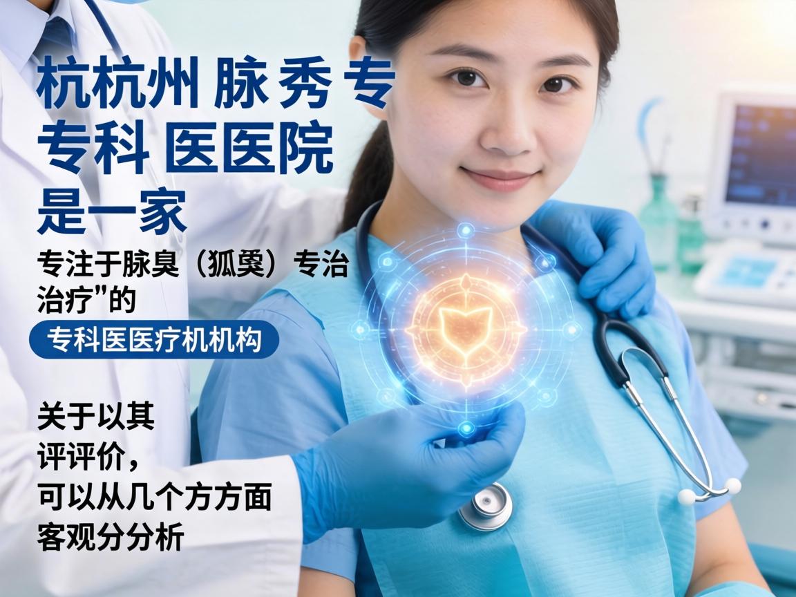 杭州腋秀专科医院是一家专注于腋臭（狐臭）治疗的专科医疗机构。关于其评价，可以从几个方面客观分析
