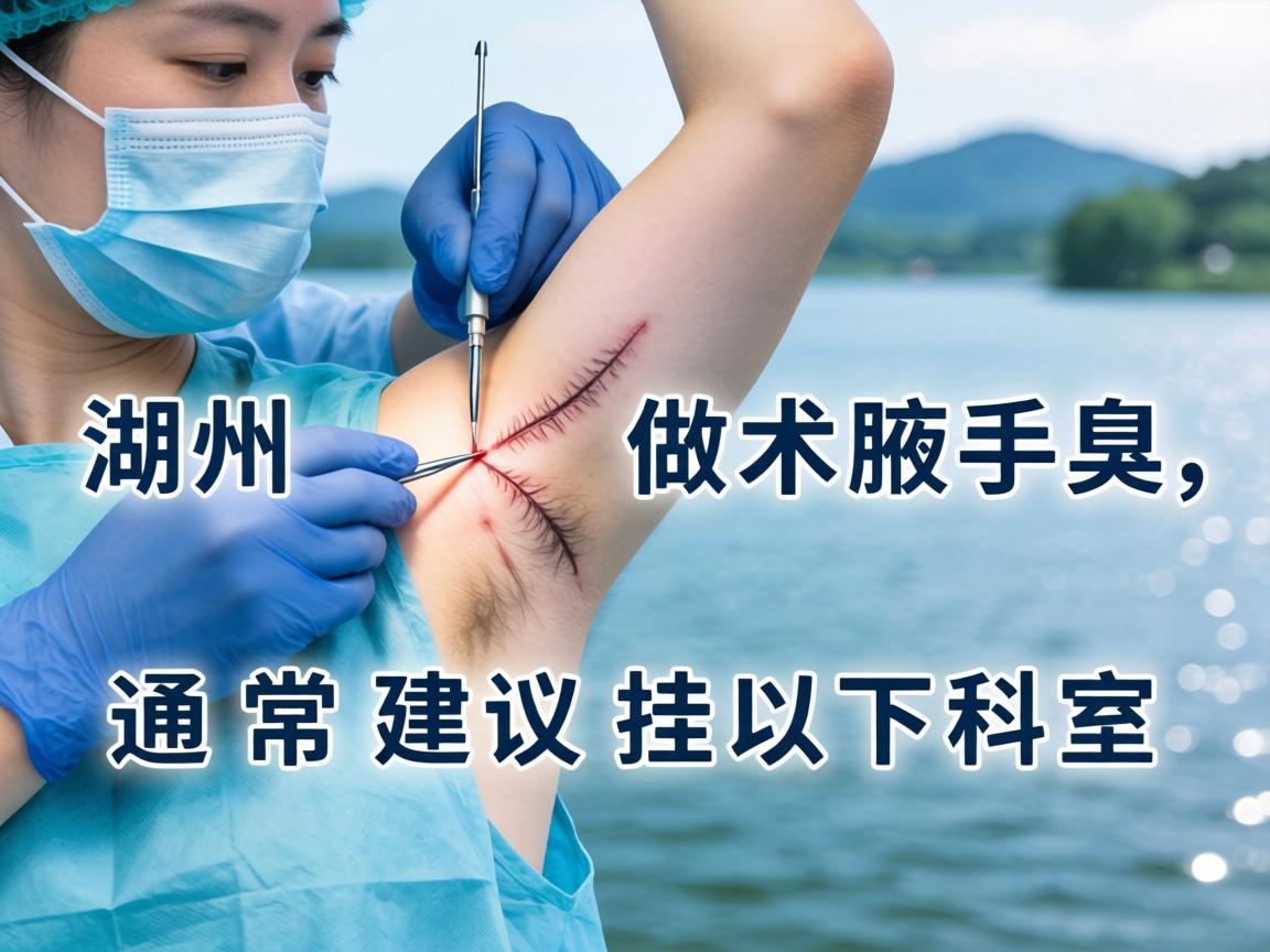 在湖州做腋臭手术,通常建议挂以下科室 在湖州做腋臭手术,通常建议挂以下科室