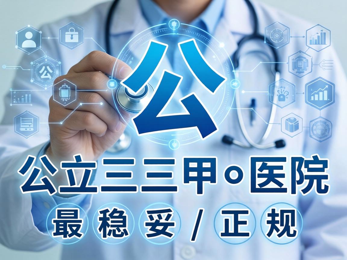公立三甲医院（最稳妥、正规）