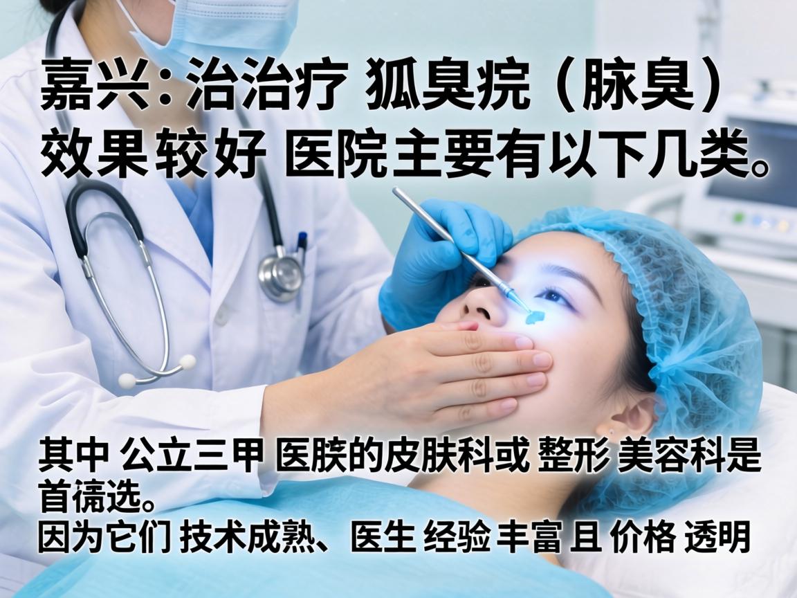 在嘉兴,治疗狐臭(腋臭)效果较好的医院主要有以下几类,其中公立三甲医院的皮肤科或整形美容科是首选,因为它们技术成熟、医生经验丰富且价格透明 在嘉兴,治疗狐臭(腋臭)效果较好的医院主要有以下几类,其中公立三甲医院的皮肤科或整形美容科是首选,因为它们技术成熟、医生经验丰富且价格透明