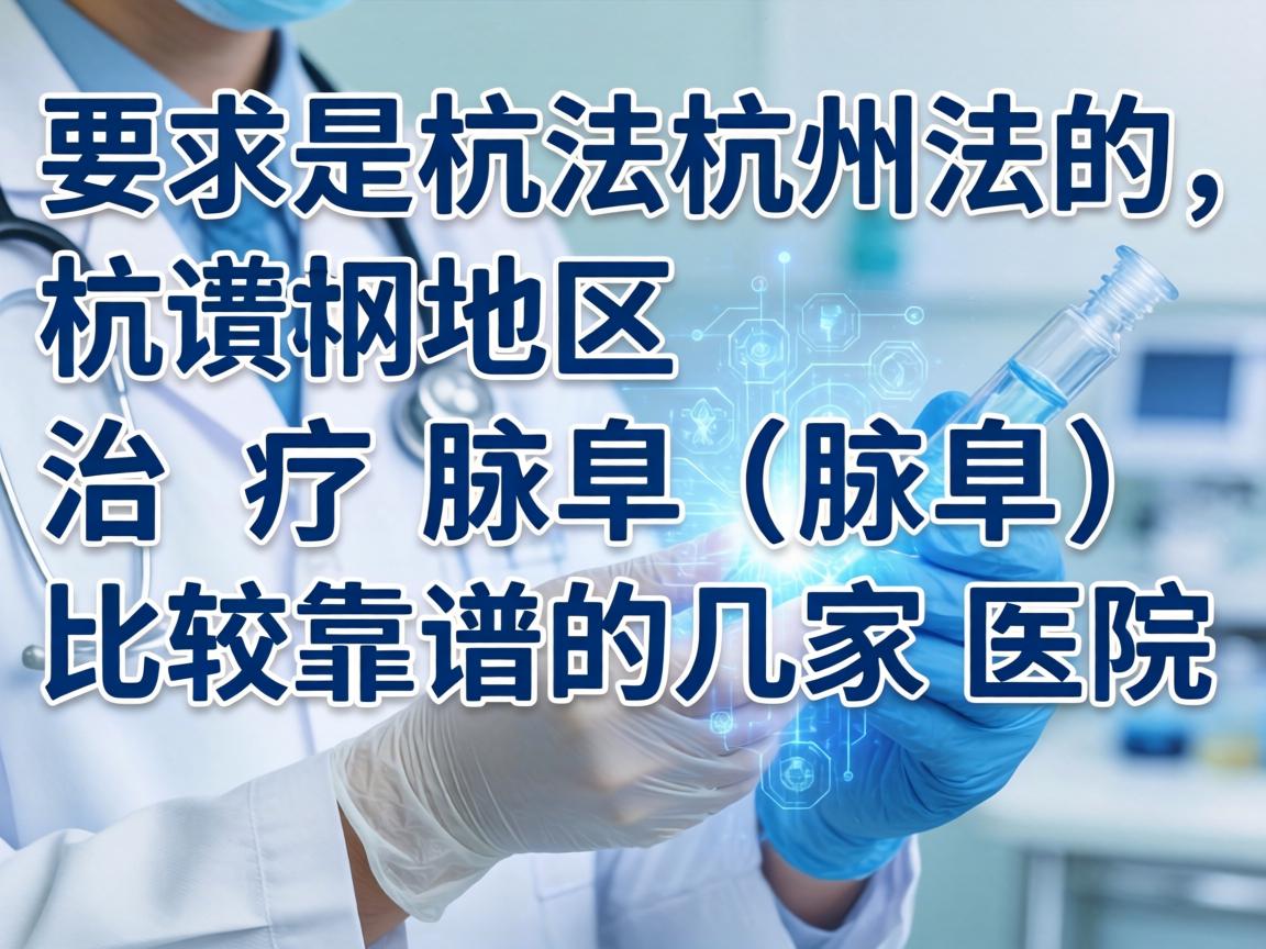 以下是杭州地区治疗腋臭（腋臭）比较靠谱的几家医院