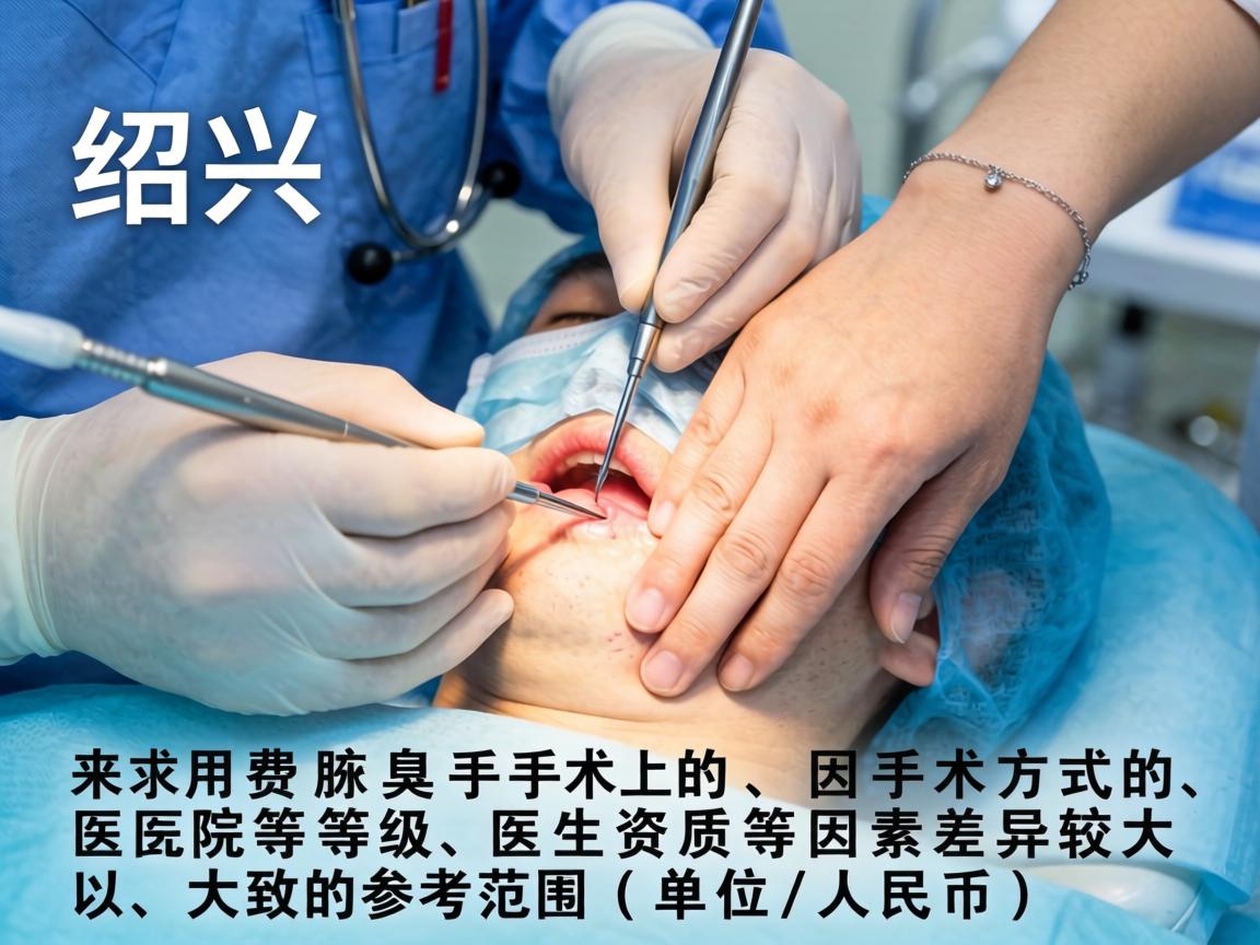 在绍兴做腋臭手术的费用因手术方式、医院等级、医生资质等因素差异较大，以下是大致的参考范围（单位，人民币）