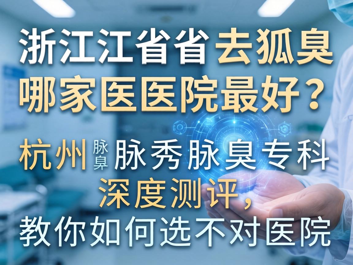 浙江省去狐臭哪家医院最好?杭州腋秀腋臭专科深度测评,教你如何选对医院 浙江省去狐臭哪家医院最好?杭州腋秀腋臭专科深度测评,教你如何选对医院