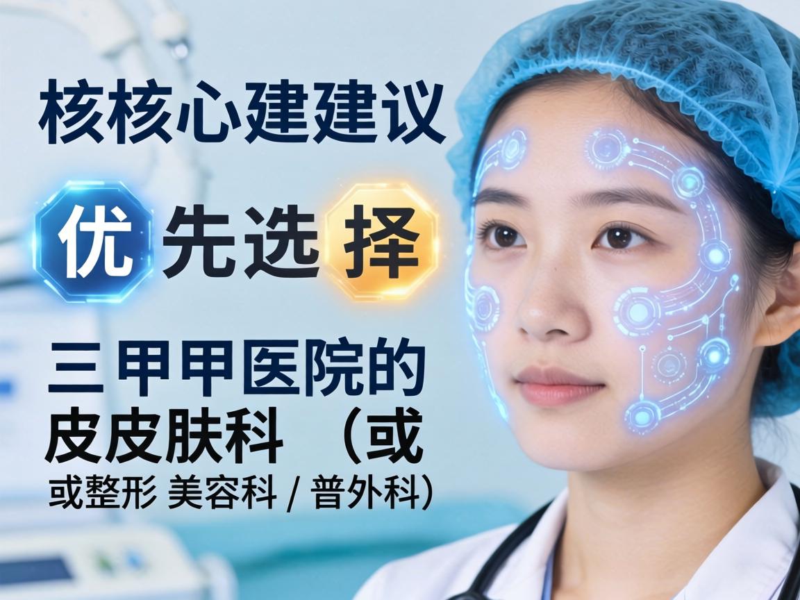 核心建议,优先选择三甲医院的皮肤科(或整形美容科/普外科) 核心建议,优先选择三甲医院的皮肤科(或整形美容科/普外科)