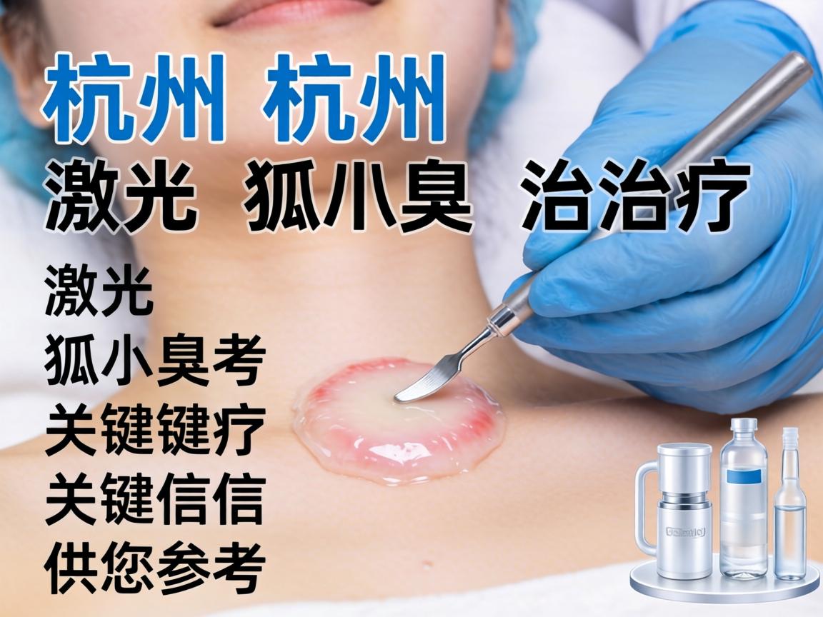 以下是关于杭州激光狐臭治疗的关键信息,供您参考 以下是关于杭州激光狐臭治疗的关键信息,供您参考