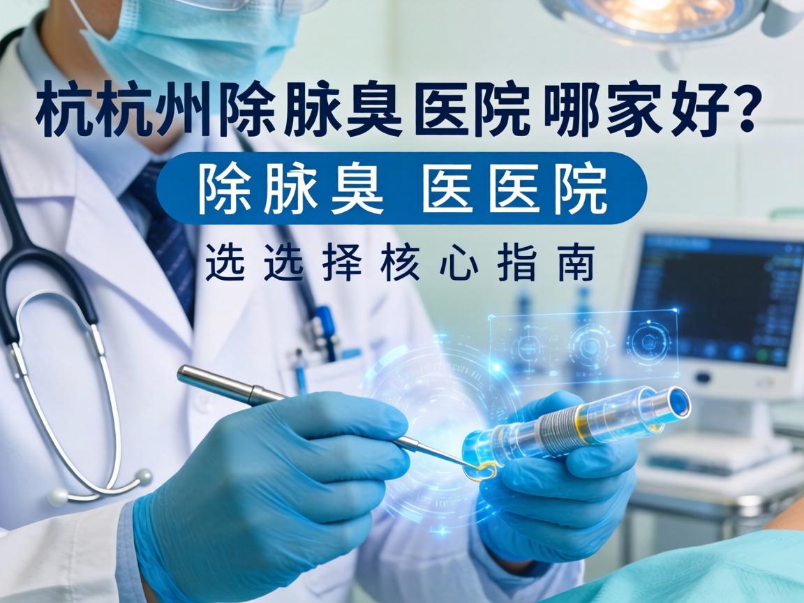 杭州除腋臭医院哪家好？除腋臭医院选择核心指南
