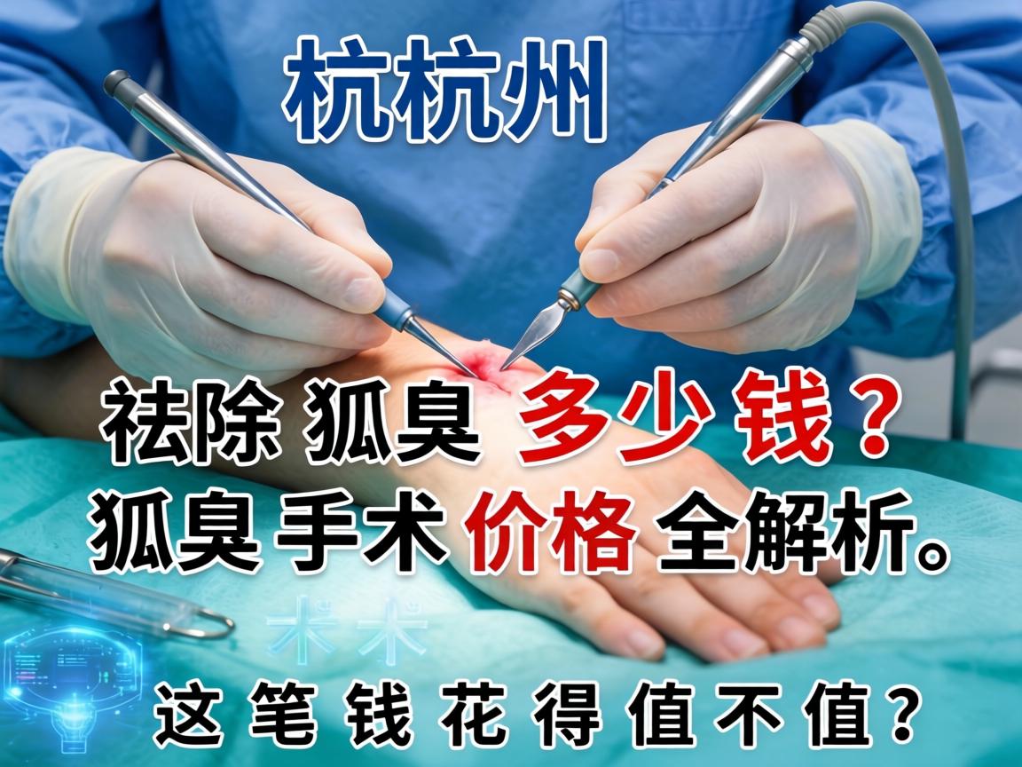 杭州祛除狐臭手术多少钱?祛除狐臭手术价格全解析,这笔钱花得值不值? 杭州祛除狐臭手术多少钱?祛除狐臭手术价格全解析,这笔钱花得值不值?