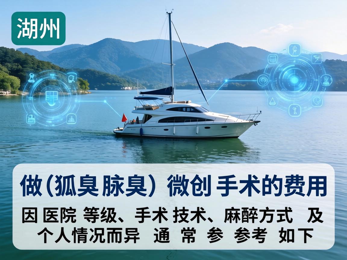 在湖州做狐臭(腋臭)微创手术的费用因医院等级、手术技术、麻醉方式及个人情况而异,通常参考如下 在湖州做狐臭(腋臭)微创手术的费用因医院等级、手术技术、麻醉方式及个人情况而异,通常参考如下