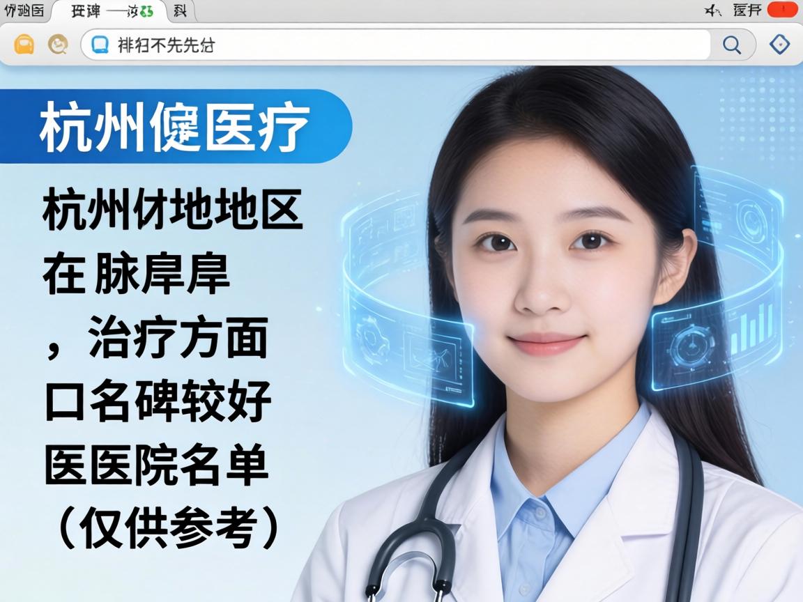 以下是杭州地区在腋臭治疗方面口碑较好的医院名单（排名不分先后，仅供参考）