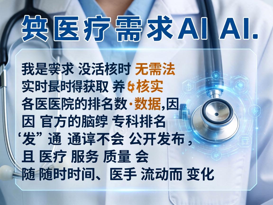 这是一个非常具体的医疗需求。作为AI,我无法实时获取并核实各医院的排名数据,因为官方的腋臭专科排名通常不会公开发布,且医疗服务质量会随时间、医生流动而变化 这是一个非常具体的医疗需求。作为AI,我无法实时获取并核实各医院的排名数据,因为官方的腋臭专科排名通常不会公开发布,且医疗服务质量会随时间、医生流动而变化