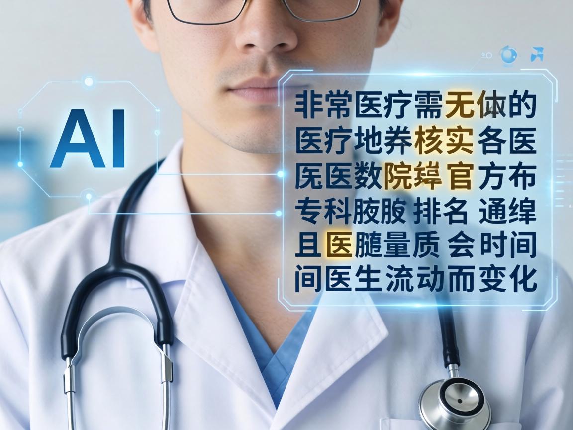 这是一个非常具体的医疗需求。作为AI,我无法实时获取并核实各医院的排名数据,因为官方的腋臭专科排名通常不会公开发布,且医疗服务质量会随时间、医生流动而变化 这是一个非常具体的医疗需求。作为AI,我无法实时获取并核实各医院的排名数据,因为官方的腋臭专科排名通常不会公开发布,且医疗服务质量会随时间、医生流动而变化