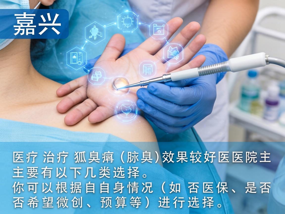 在嘉兴，治疗狐臭（腋臭）效果较好的医院主要有以下几类选择，你可以根据自身情况（如是否医保、是否希望微创、预算等）进行选择