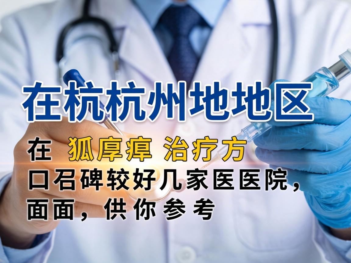 以下是杭州地区在狐臭治疗方面口碑较好的几家医院，供你参考