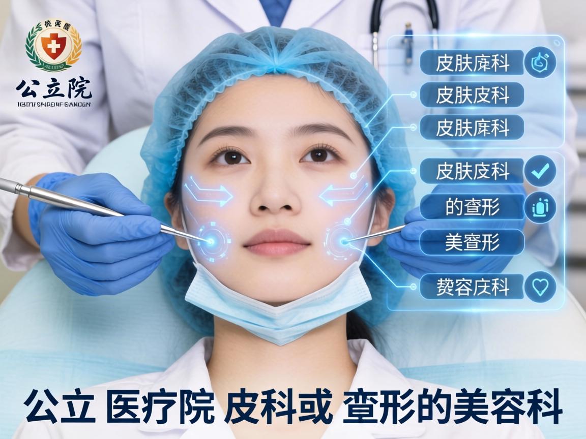 公立医院的皮肤科或整形美容科