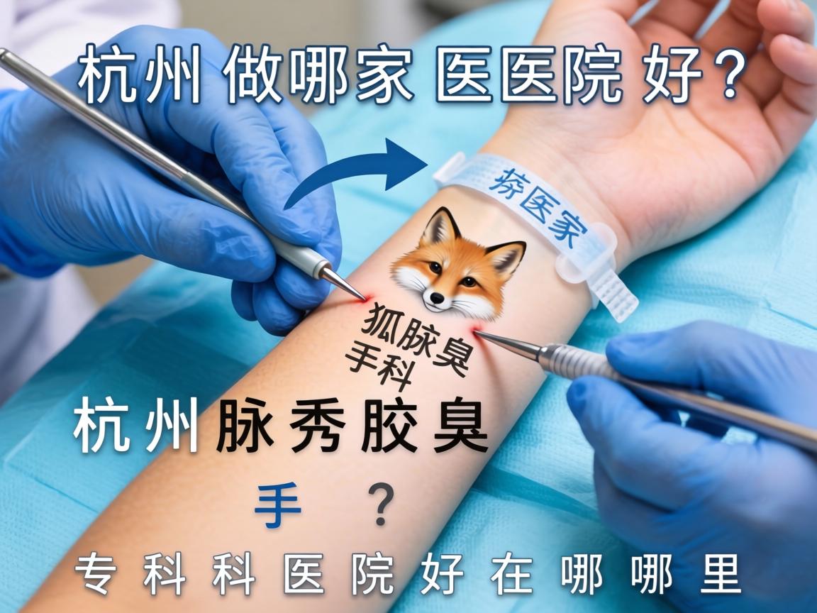 杭州做狐臭手术哪家医院好？杭州腋秀腋臭专科医院好在哪里？