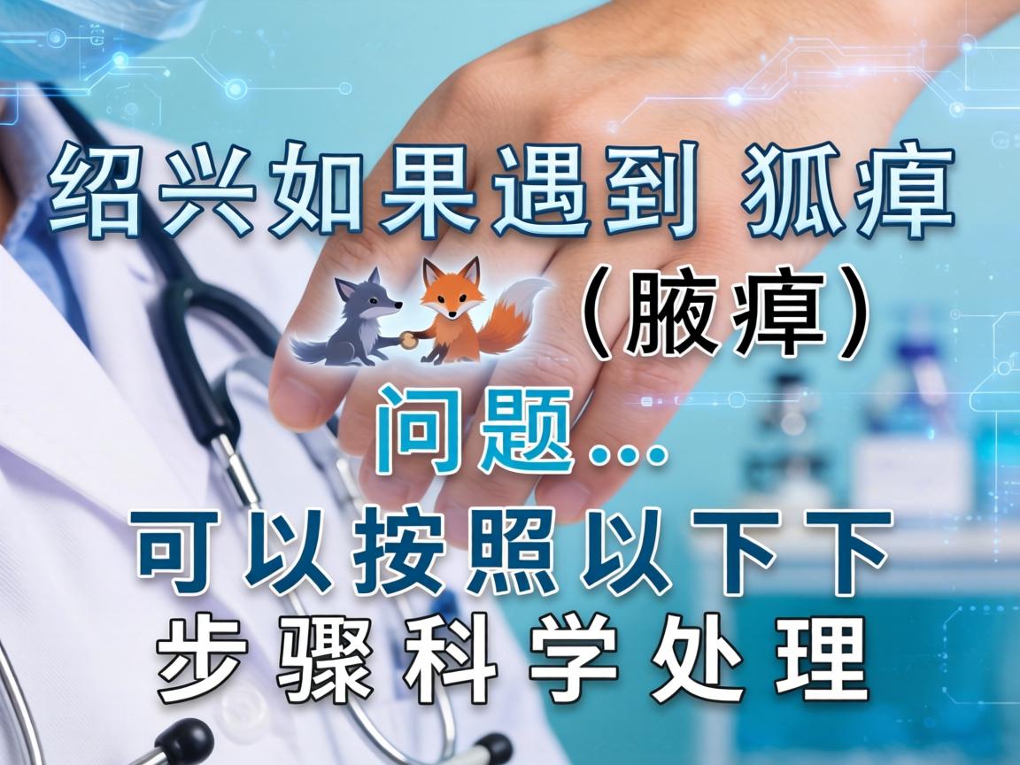 在绍兴如果遇到狐臭（腋臭）问题，可以按照以下步骤科学处理