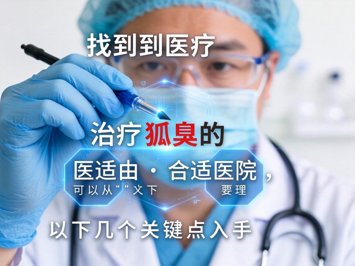 要找到治疗狐臭的合适医院,可以从以下几个关键点入手 要找到治疗狐臭的合适医院,可以从以下几个关键点入手