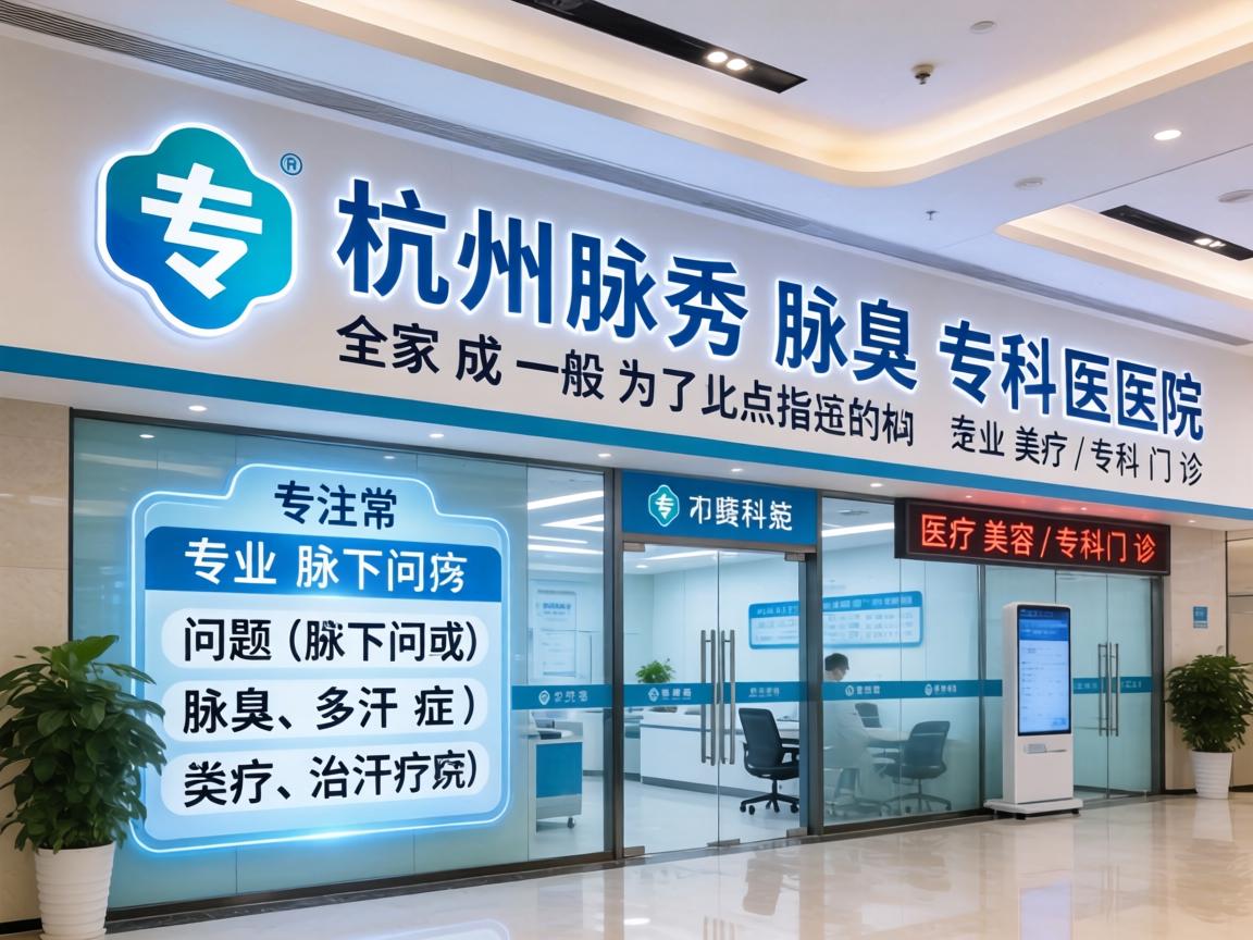 杭州腋秀通常指的是一家专注于腋下问题（如腋臭、多汗症）治疗的专业医疗机构。全称一般为 杭州腋秀腋臭专科医院 或类似的医疗美容/专科门诊