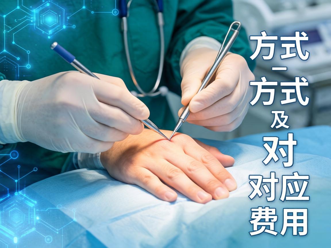 主要手术方式及对应费用