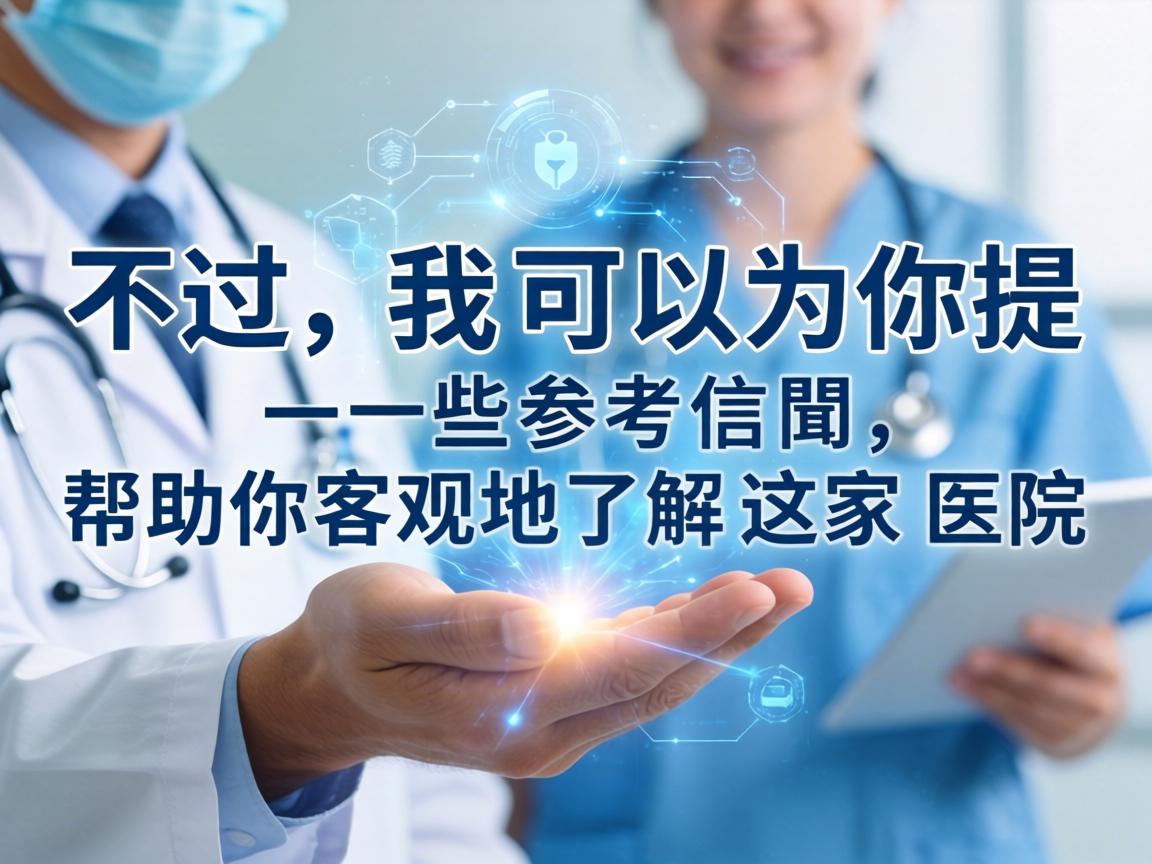 不过，我可以为你提供一些参考信息，帮助你客观地了解这家医院