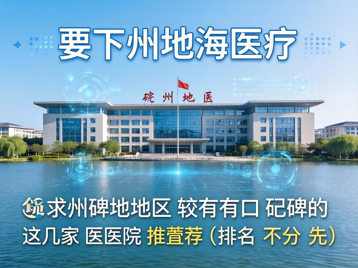 以下是湖州地区较有口碑的几家医院推荐（排名不分先后）