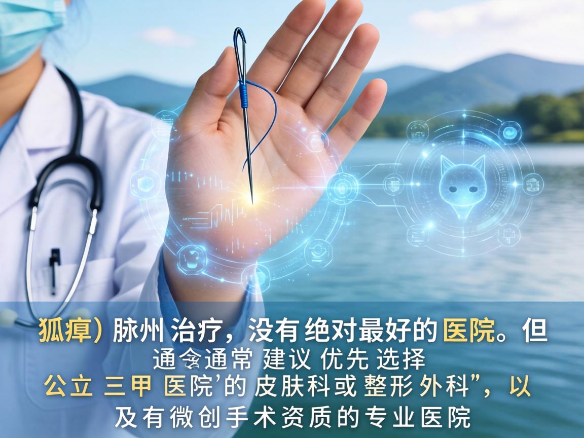 在湖州地区，针对狐臭（腋臭）的治疗，没有绝对最好的医院，但通常建议优先选择公立三甲医院的皮肤科或整形外科，以及有微创手术资质的专业医院