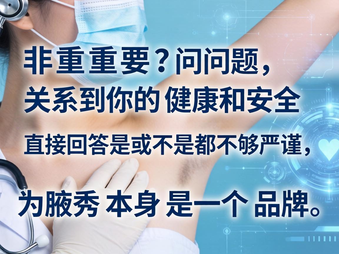 这是一个非常重要的问题，关系到你的健康和安全。直接回答是或不是都不够严谨，因为腋秀本身是一个品牌，而不是一个具体的医院名称