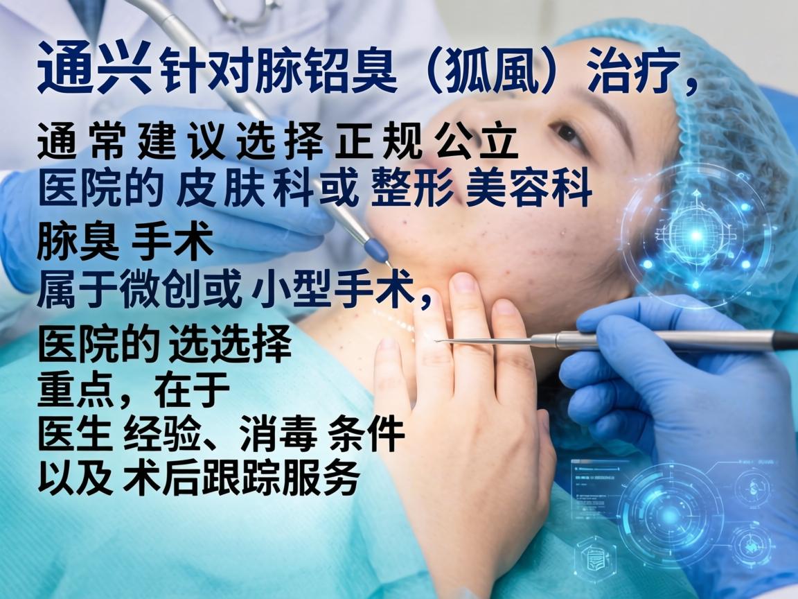 在绍兴,针对腋臭(狐臭)的治疗,通常建议选择正规公立医院的皮肤科或整形美容科。腋臭手术属于微创或小型手术,医院的选择重点在于医生经验、消毒条件以及术后跟踪服务 在绍兴,针对腋臭(狐臭)的治疗,通常建议选择正规公立医院的皮肤科或整形美容科。腋臭手术属于微创或小型手术,医院的选择重点在于医生经验、消毒条件以及术后跟踪服务
