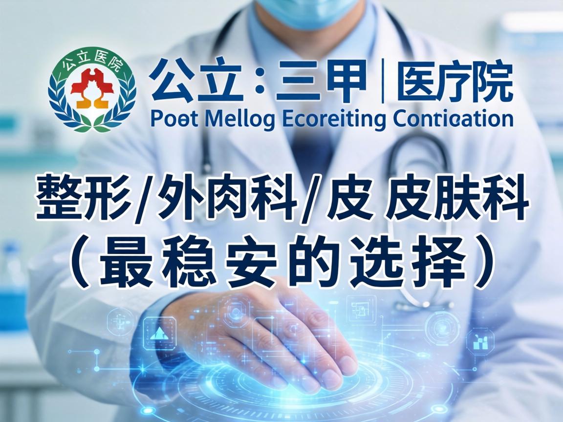 公立三甲医院整形外科/皮肤科（最稳妥的选择）