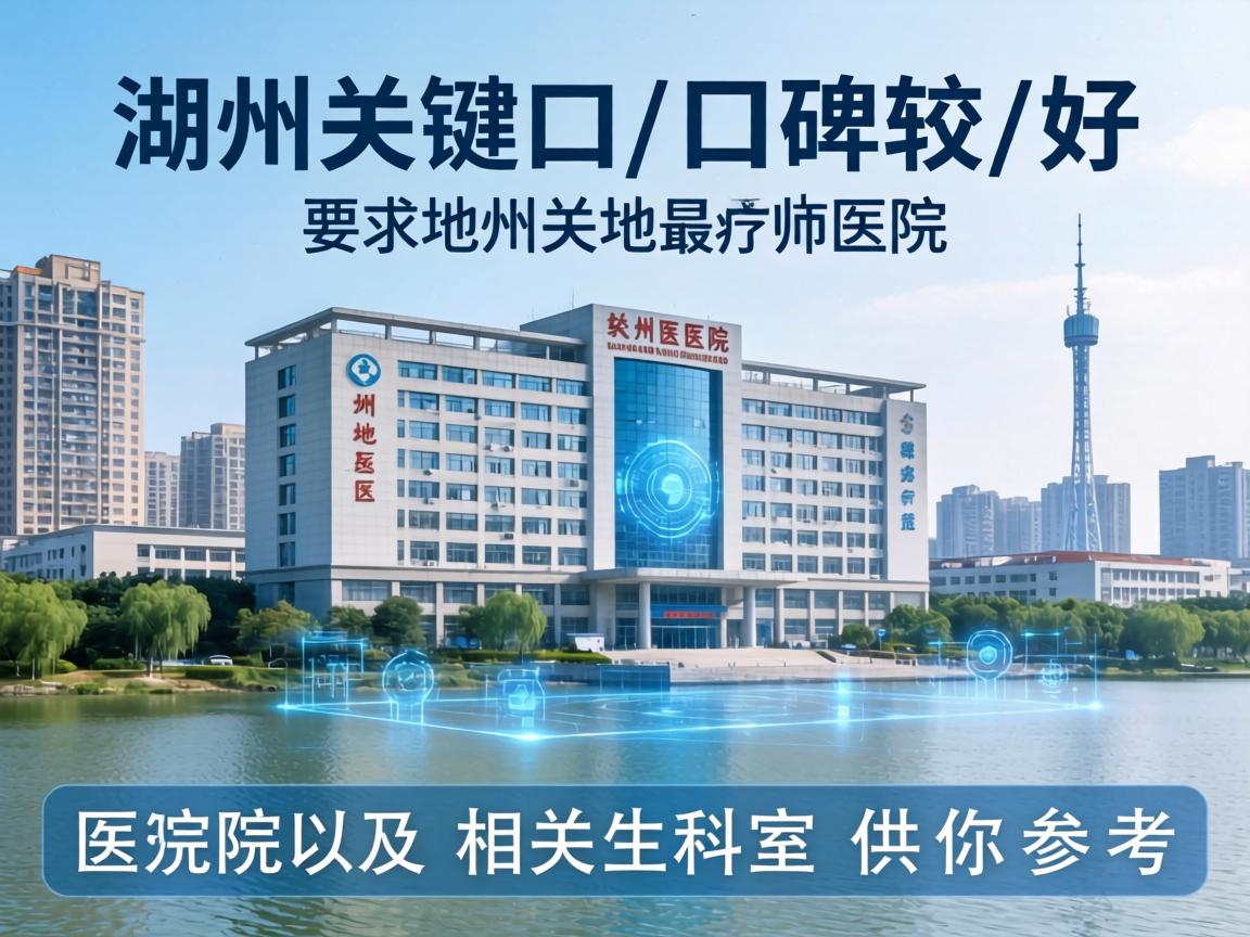以下是一些湖州地区口碑较好的医院及相关科室供你参考
