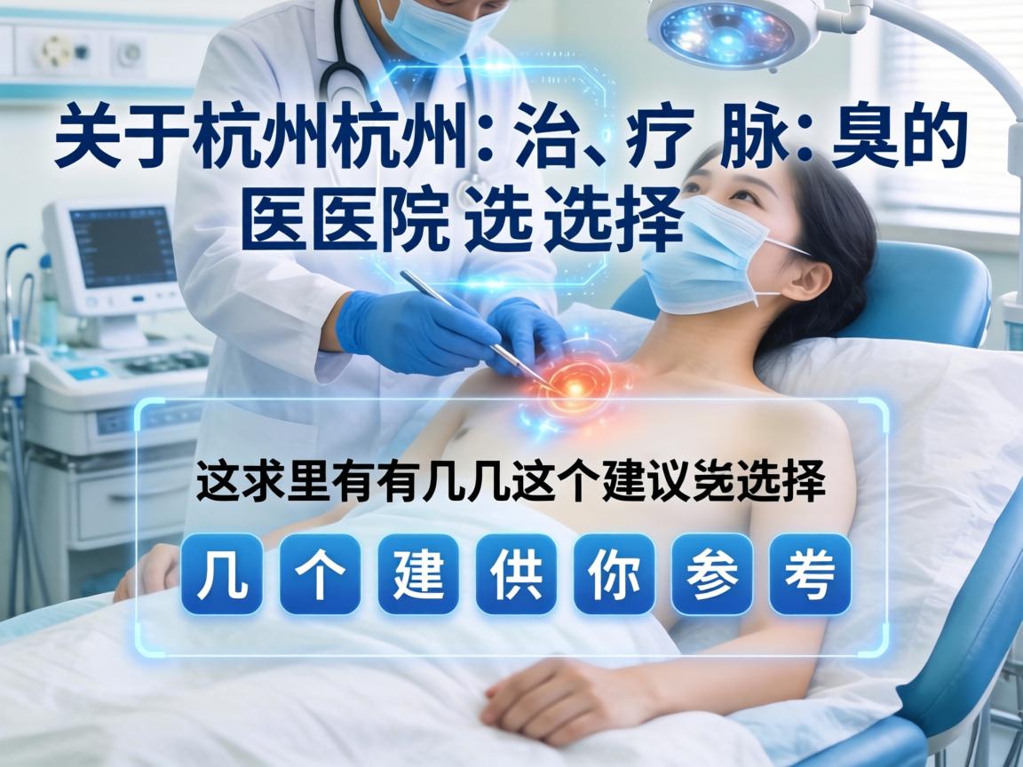 关于杭州治疗腋臭的医院选择,这里有几个建议供你参考 关于杭州治疗腋臭的医院选择,这里有几个建议供你参考