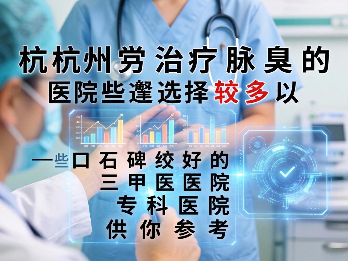 杭州治疗腋臭的医院选择较多,以下是一些口碑较好的三甲医院和专科医院,供你参考 杭州治疗腋臭的医院选择较多,以下是一些口碑较好的三甲医院和专科医院,供你参考