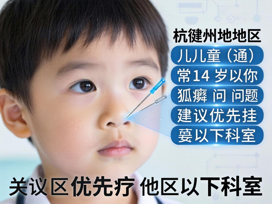 针对杭州地区儿童(通常指14岁以下)狐臭问题,建议优先挂以下科室 针对杭州地区儿童(通常指14岁以下)狐臭问题,建议优先挂以下科室