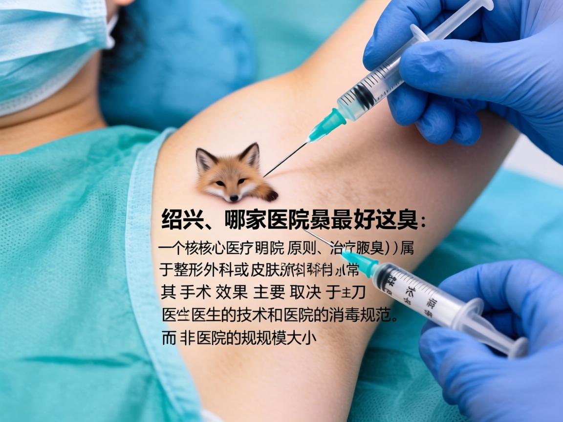 针对您提出的切除狐臭绍兴哪家医院最好这个问题，需要明确一个核心医疗原则，治疗狐臭（腋臭）属于整形外科或皮肤科的常见小手术，其手术效果主要取决于主刀医生的技术和医院的消毒规范，而非医院的规模大小