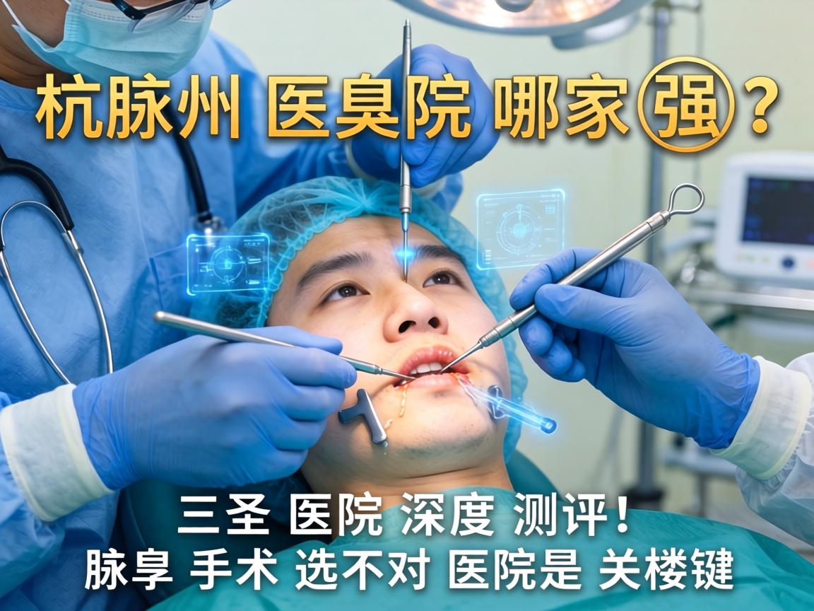杭州腋臭手术医院哪家强？三强医院深度测评，腋臭手术选对医院是关键