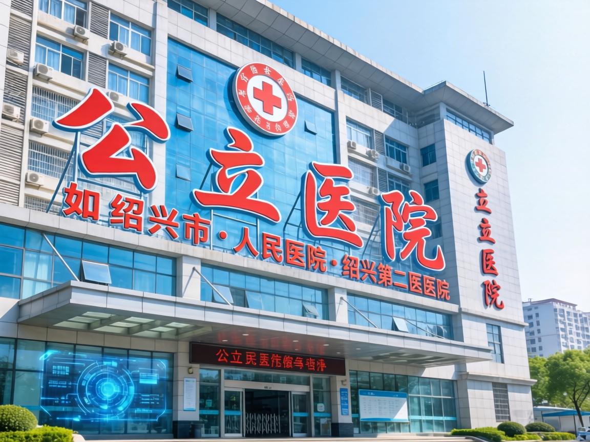 公立医院（如绍兴市人民医院、绍兴第二医院等）