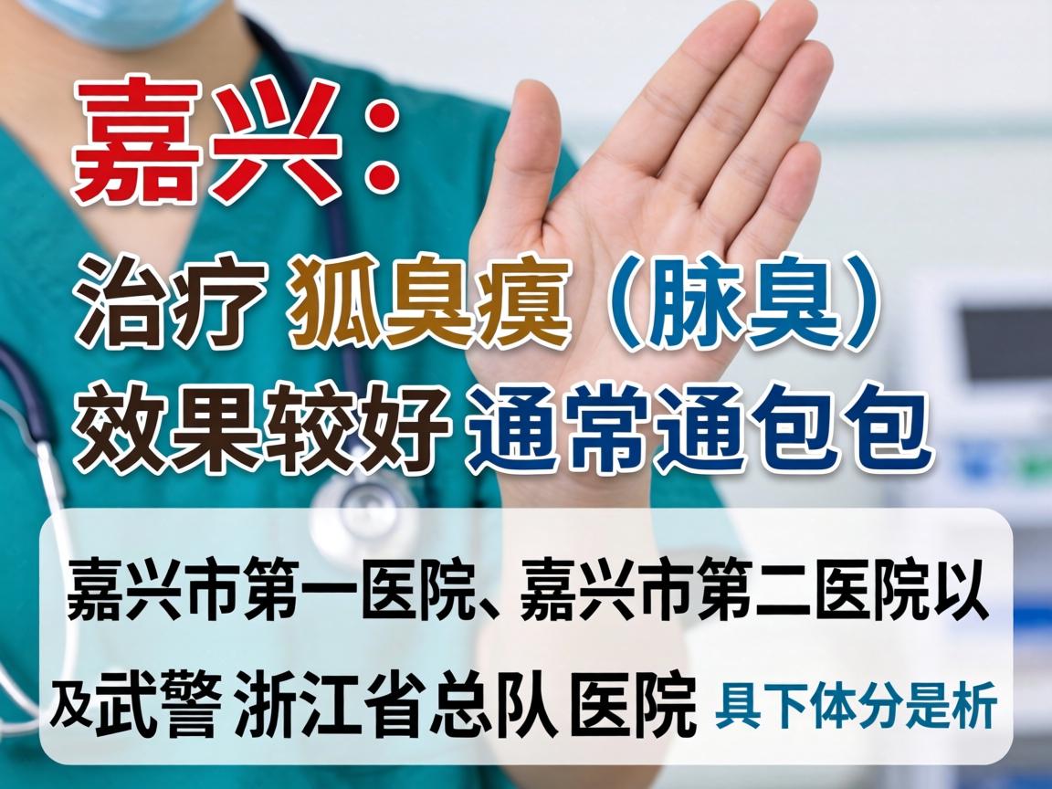 在嘉兴，治疗狐臭（腋臭）效果较好的医院通常包括嘉兴市第一医院、嘉兴市第二医院以及武警浙江省总队医院。以下是具体分析