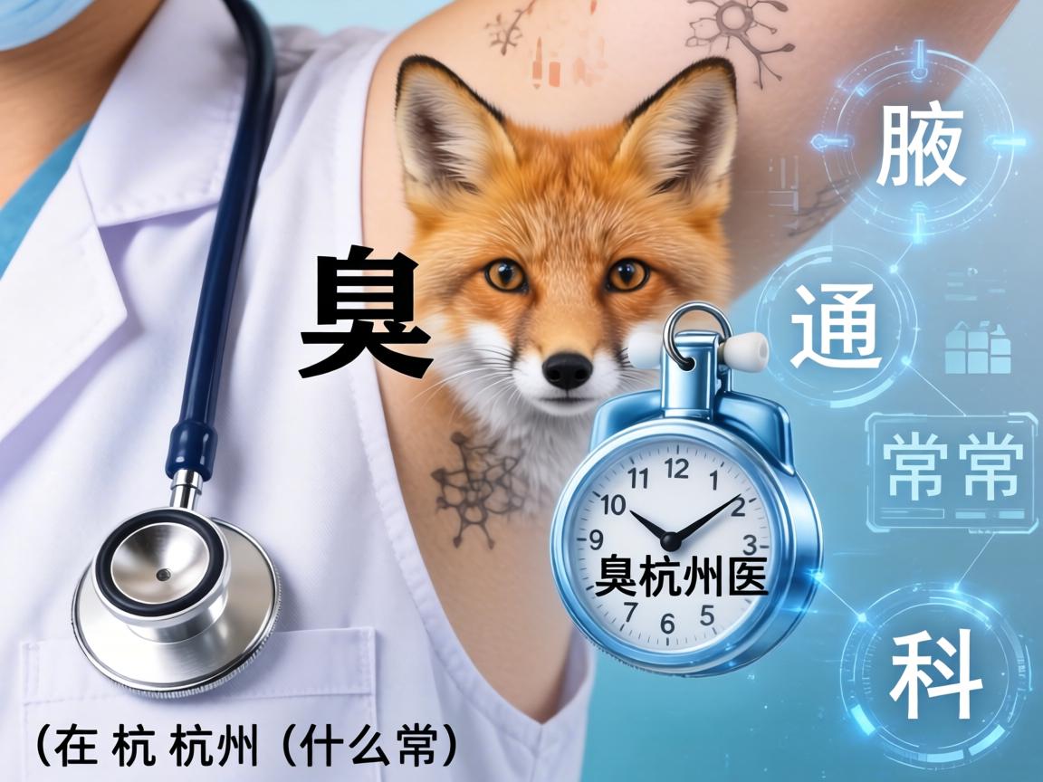 狐臭(腋臭)在杭州通常挂什么科? 狐臭(腋臭)在杭州通常挂什么科?