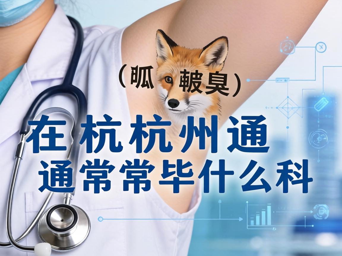 狐臭(腋臭)在杭州通常挂什么科? 狐臭(腋臭)在杭州通常挂什么科?
