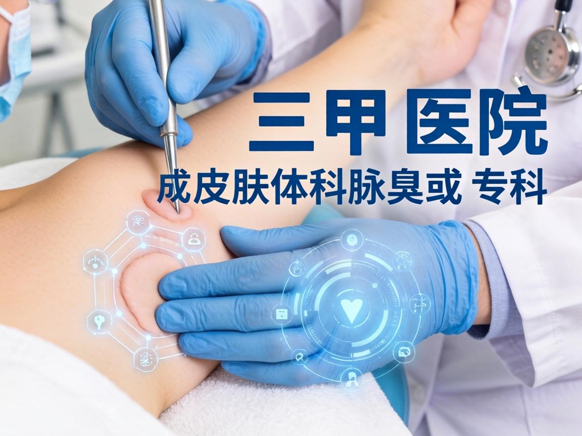 三甲医院的皮肤科或腋臭专科 三甲医院的皮肤科或腋臭专科