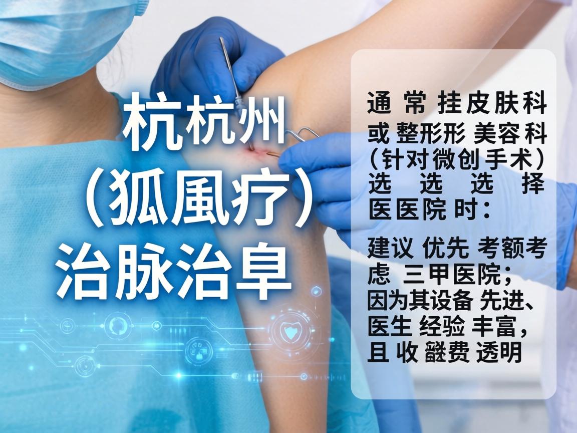 在杭州,治疗腋臭(狐臭)通常挂皮肤科或整形美容科(针对微创手术)选择医院时,建议优先考虑三甲医院,因为其设备先进、医生经验丰富,且收费透明 在杭州,治疗腋臭(狐臭)通常挂皮肤科或整形美容科(针对微创手术)选择医院时,建议优先考虑三甲医院,因为其设备先进、医生经验丰富,且收费透明