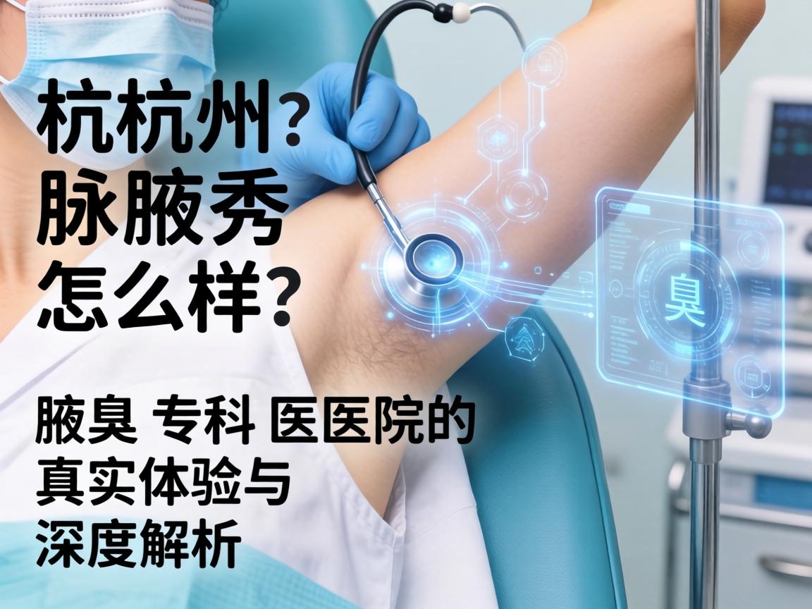杭州腋秀腋臭专科医院怎么样？腋臭专科医院的真实体验与深度解析