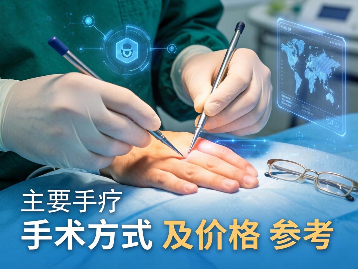 主要手术方式及价格参考