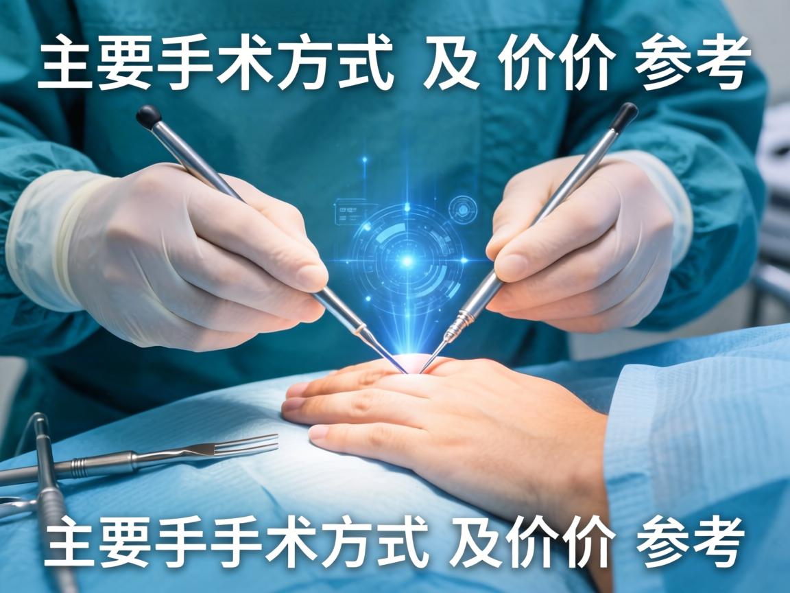 主要手术方式及价格参考