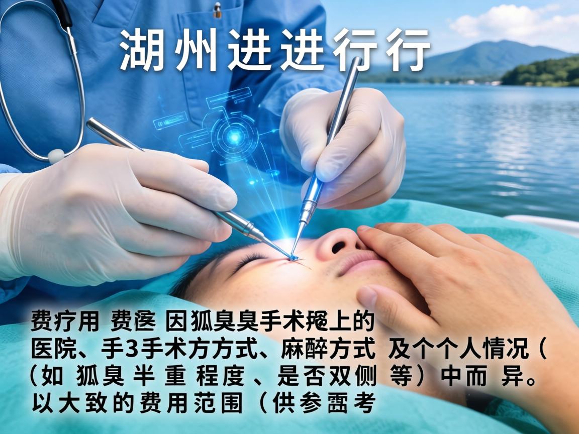 在湖州进行狐臭手术的费用因医院、手术方式、麻醉方式及个人情况（如狐臭严重程度、是否双侧等）而异。以下是大致的费用范围供参考