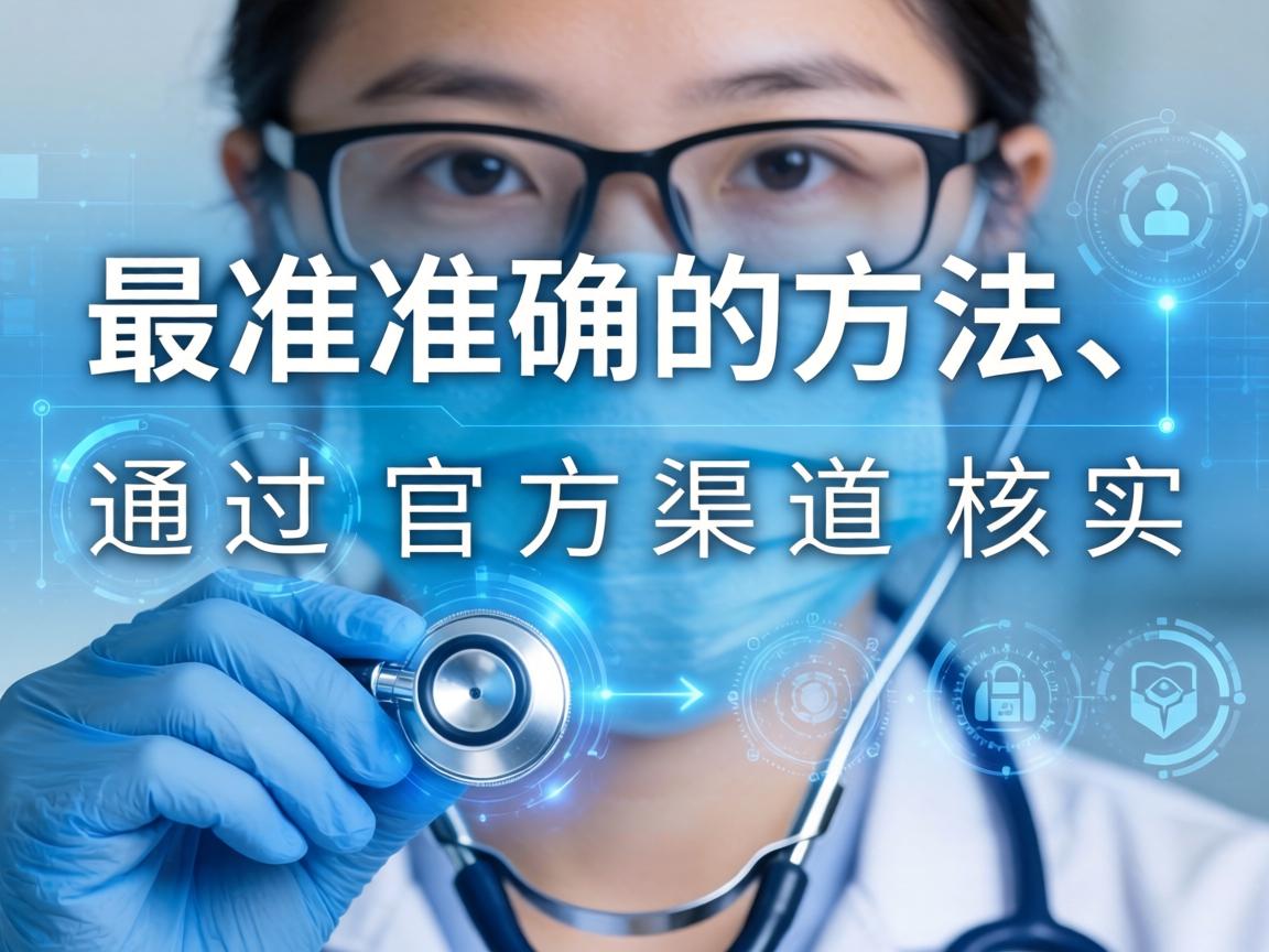 最准确的方法,通过官方渠道核实 最准确的方法,通过官方渠道核实